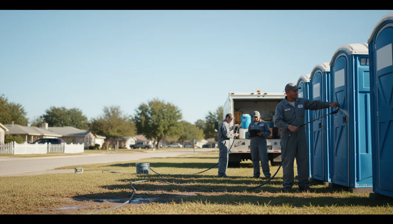 Long-Term Portable Toilet Rental in Dewitt, IL near me